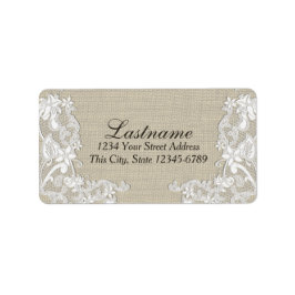 ヴィンテージ国フローラレース ラベル