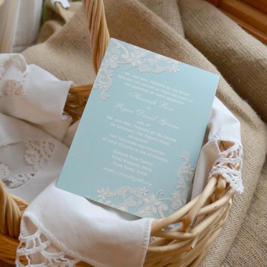 ヴィンテージ国フローラ変更可能色 招待状