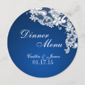 ヴィンテージ国ホワイトレースラウンドメニュー メニュー (裏面)