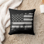 ヴィンテージ国動揺して国国旗7月4日 クッション (ブランケット)