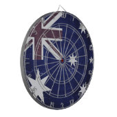 ヴィンテージ国旗オーストラリア ダーツボード (正面左)