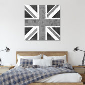 ヴィンテージ国旗統一されたのキャンバスプリント キャンバスプリント (インサイチュ (寝室))