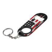 ヴィンテージ国旗 キーホルダー栓抜き (正面アングル)