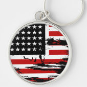 ヴィンテージ国旗 キーホルダー (正面)