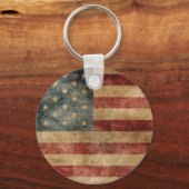 ヴィンテージ国旗 キーホルダー (正面)