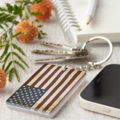 ヴィンテージ国旗 キーホルダー (正面右)