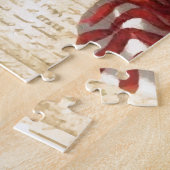 ヴィンテージ国旗 ジグソーパズル (側面)