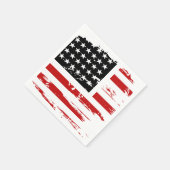 ヴィンテージ国旗 スタンダードカクテルナプキン (角)