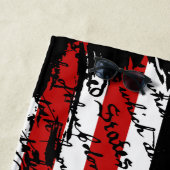 ヴィンテージ国旗 ビーチタオル (インサイチュ)