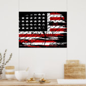 ヴィンテージ国旗 ポスター (キッチン)