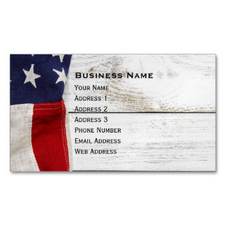 ヴィンテージ国旗 マグネット名刺