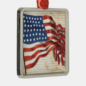 ヴィンテージ国旗 メタルオーナメント (右)