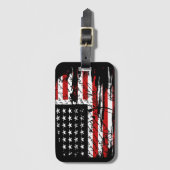 ヴィンテージ国旗 ラゲッジタグ (正面縦)