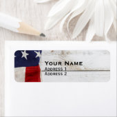 ヴィンテージ国旗 ラベル (インサイチュ)