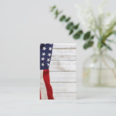 ヴィンテージ国旗 名刺 (スタンド正面)