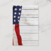 ヴィンテージ国旗 名刺 (正面)