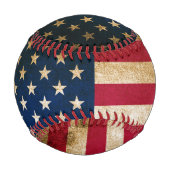 ヴィンテージ国旗 野球ボール (正面)