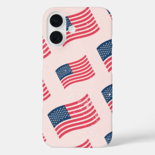 ヴィンテージ国旗 iPhone 16ケース