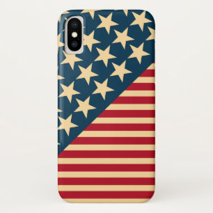 ヴィンテージ国旗 iPhone X ケース