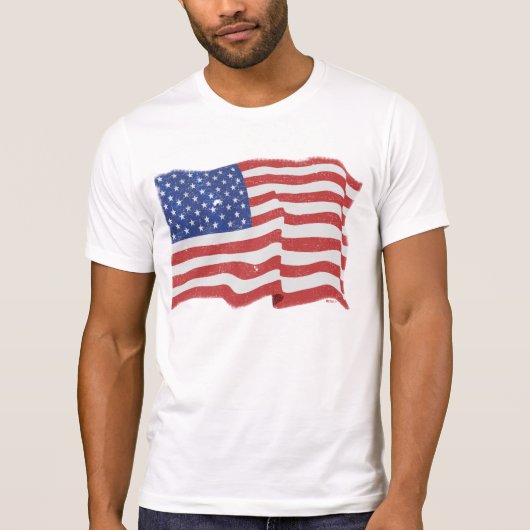 ヴィンテージ国旗 Tシャツ (正面)