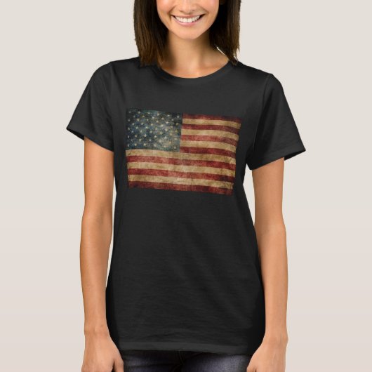 ヴィンテージ国旗 Tシャツ (正面)