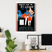 ヴィンテージ国際的航空機の解説 ポスター (ホームオフィス)