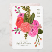 ヴィンテージ園の誕生発表 案内状 (正面/裏面)