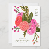 ヴィンテージ園の誕生発表 案内状 (正面)