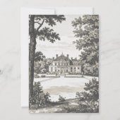 ヴィンテージ園卒業 招待状 (裏面)