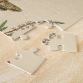 ヴィンテージ園芸昆虫、蝶、毛虫 ジグソーパズル (側面)