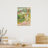 ヴィンテージ園芸花の種子カタログ ポスター (キッチン)