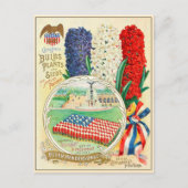 ヴィンテージ園芸花の種子カタログ ポストカード (正面)