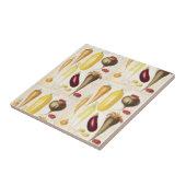 ヴィンテージ園野菜キッチンアート タイル (側面)