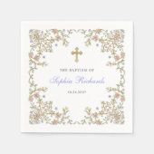 ヴィンテージ園 | バプテカラフルィス スタンダードカクテルナプキン (正面)