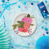 ヴィンテージ園 ペーパープレート (パーティー)