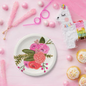 ヴィンテージ園 ペーパープレート (パーティー)