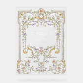 ヴィンテージ園 | ラッカラフルクス結婚の歓迎 アクリルサイン (正面)