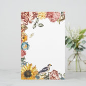 ヴィンテージ園 便箋 (スタンド正面)