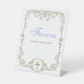 ヴィンテージ園 | 洗礼エレガントの恩恵 台座サイン (正面)