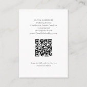 ヴィンテージ園 | QRカラフルコード付きLuxe 名刺 (裏面)