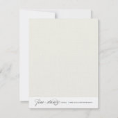 ヴィンテージ園| R S V P 出欠カード (裏面)