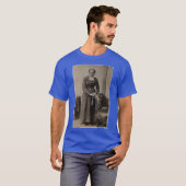 ヴィンテージ地下鉄道アフリカ系アメリカ人 Tシャツ (正面フル)
