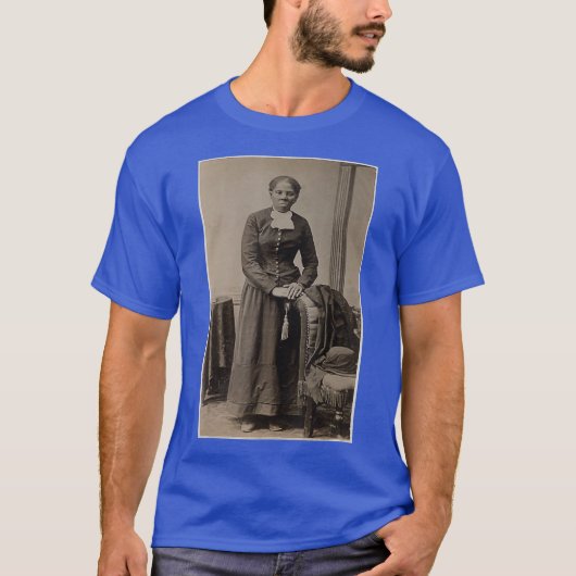 ヴィンテージ地下鉄道アフリカ系アメリカ人 Tシャツ (正面)