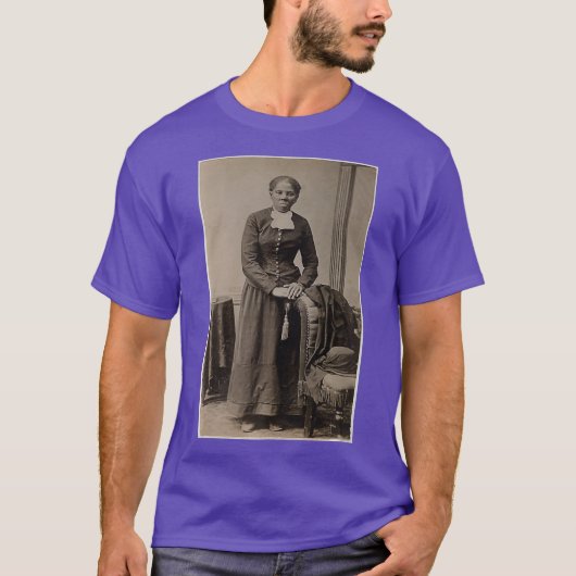 ヴィンテージ地下鉄道アフリカ系アメリカ人 Tシャツ (正面)