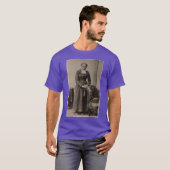 ヴィンテージ地下鉄道アフリカ系アメリカ人 Tシャツ (正面フル)