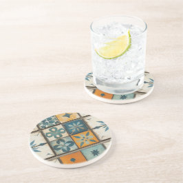 ヴィンテージ地中海のタイル砂岩コースター コースター