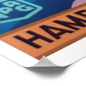 ヴィンテージ地中海の&オリエントクルーズトラベル ポスター (角)