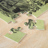 ヴィンテージ地図オブニューヨーク市街エリアブリー懸命 ジグソーパズル (側面)