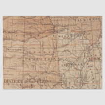 ヴィンテージ地図シリーズデザイン 12