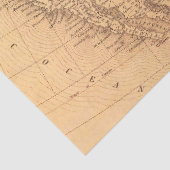 ヴィンテージ地図シリーズデザイン 5 薄葉紙 (詳細)